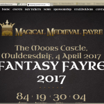 Website for Medieval Fayre