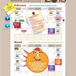 Neigh-Bours print calendar for HQ Pony Magazine