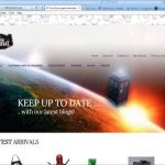 The Dark Carnival eCommerce website design