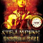 Steampunk Ball poster and flyer