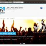 JM Event Services website