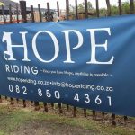 Hope Riding banner