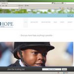 New site design for Hope Riding