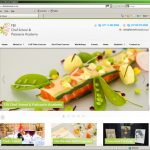 Website design for FBI Chef School