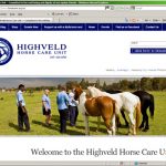 New website for the Highveld Horse Care Unit