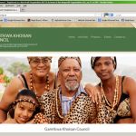 Gamtkwa Khoisan Council new website design