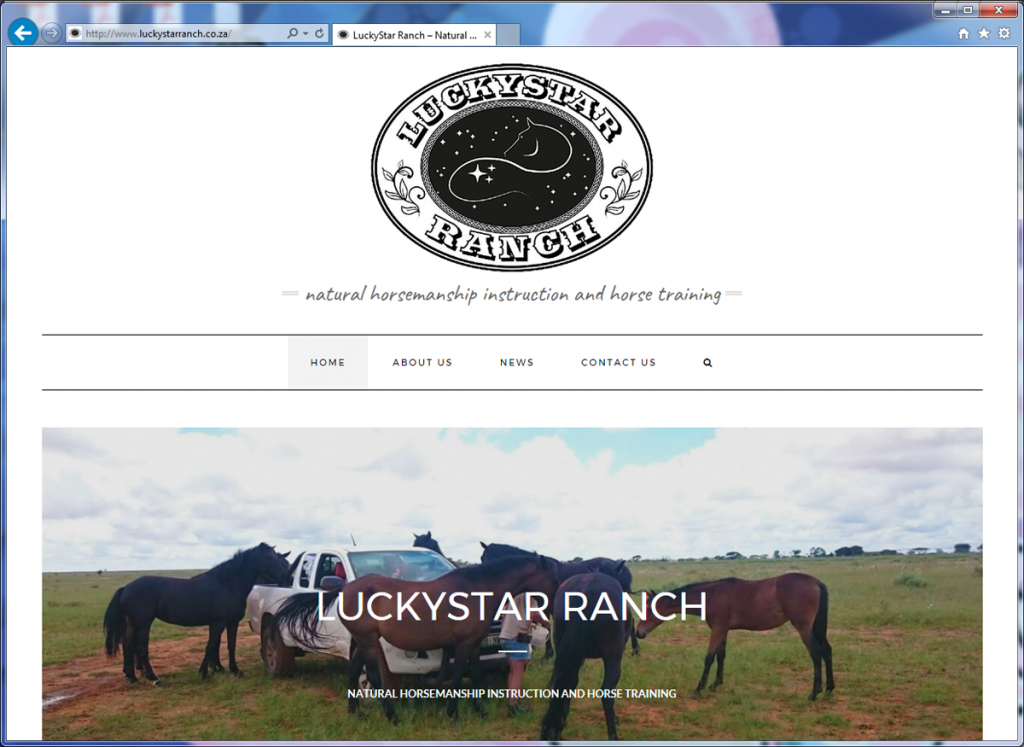 New website for LuckyStar Ranch – ::pixelmagic::