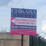Chikara signboard