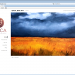 New website for artist Erica Robertson