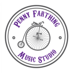 New Logo design for Penny Farthing Music Studio