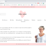 Tribe Sober Rebranded Paid Subscription Website