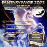 Fantasy Fayre 2022 poster & flyer design