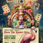'Down the Rabbit Hole' artwork for Rebels Market
