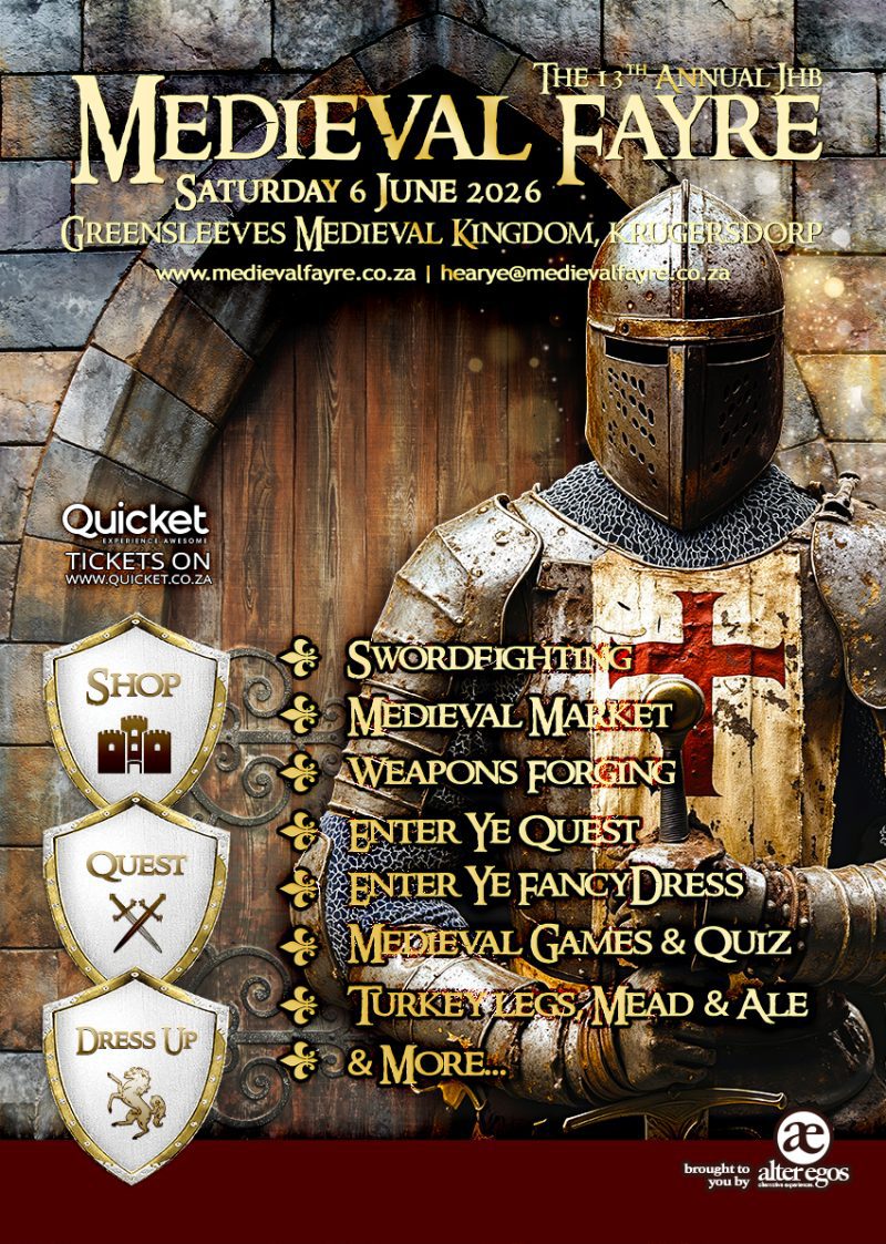 Medieval Fayre 2026 poster & flyer design – ::pixelmagic::